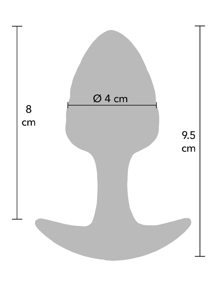 Crystal Butt Plug Medium - Anal plug 3 [full]