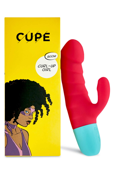 CUPE Curl-Up Girl Rabbit Vibrator Power Pink - Rabbit-Vibrator 4