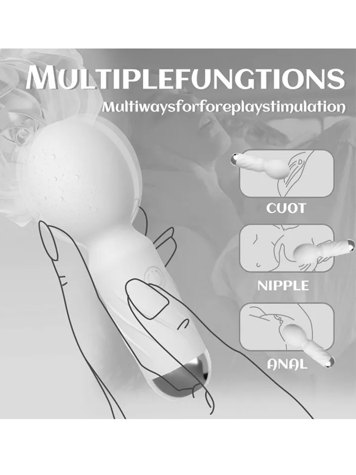 Cute Mini Wand Purple 11,5 cm - Magic wand / Massage wand 3 [full]