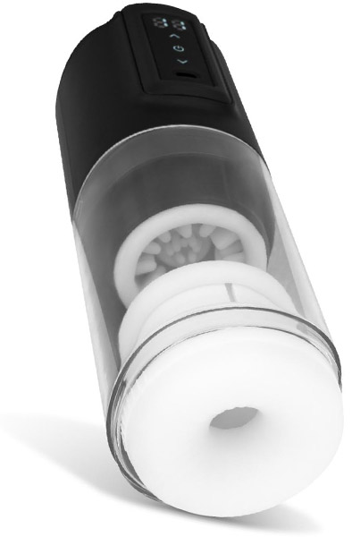 CX10 Thrusting, Rotating & Vibrating Masturbator - Masturbator 4