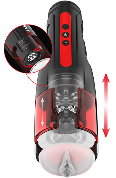 Cyclone Thrust & Suction Vagina Masturbator - Automatic masturbator 2