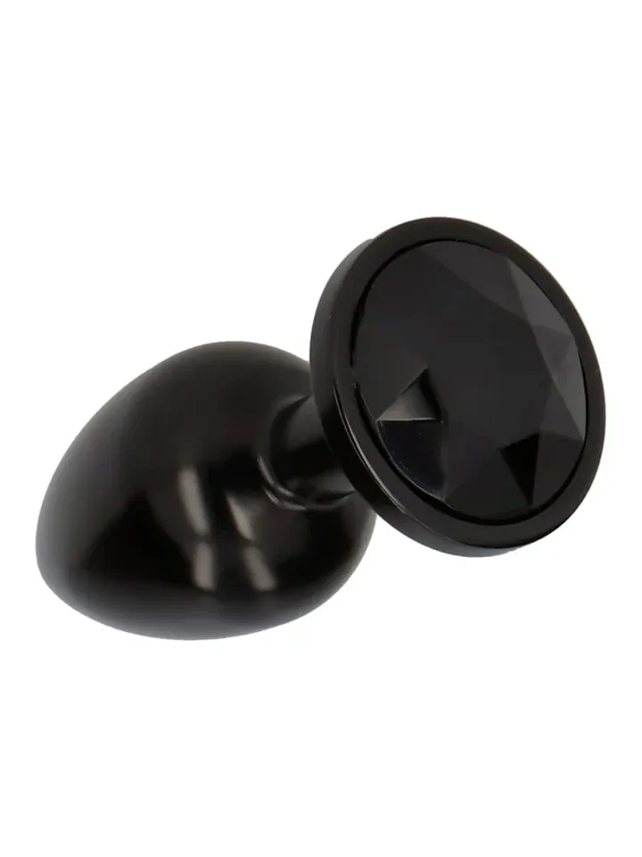 Dark Black Secret Plug Small - Anal plug metal 3 [full]