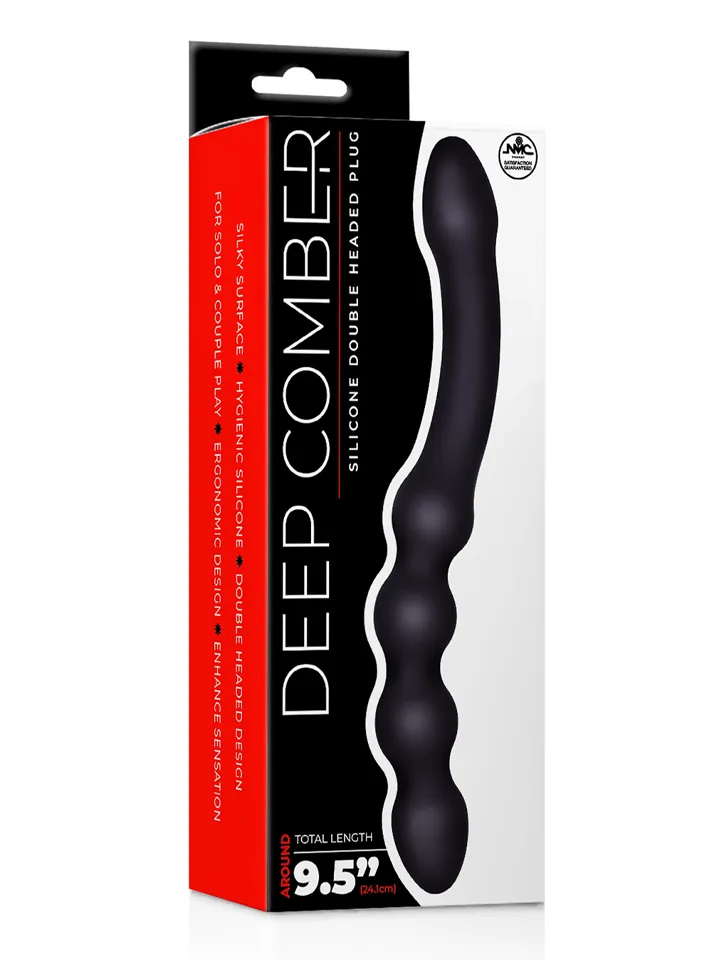 Deep Comber Silicone Double Headed Plug - Anal dildo 3 [full]