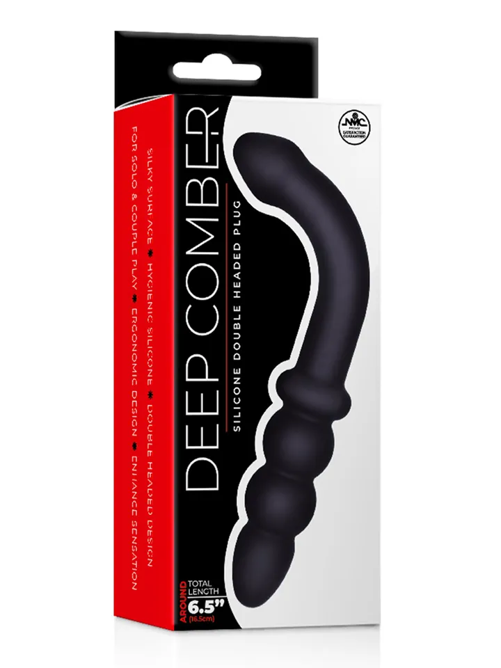 Deep Comber Silicone Double Headed Plug - Anal dildo 3 [full]