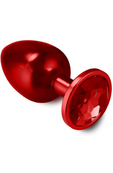 Deep Red Plug Small - Anal plug metal 1