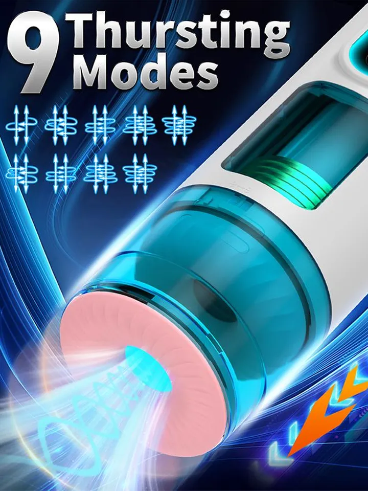 Deluxe Masturbator With Heating & Sucking - Automatic masturbator 3