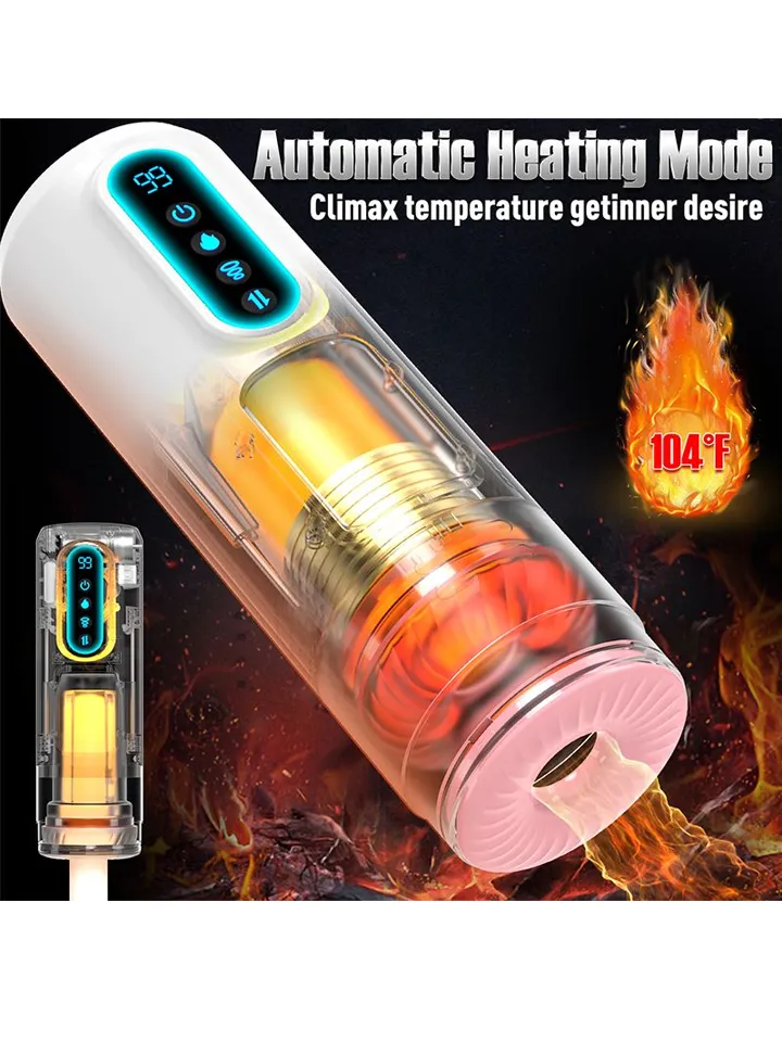 Deluxe Masturbator With Heating & Sucking - Automatic masturbator 5