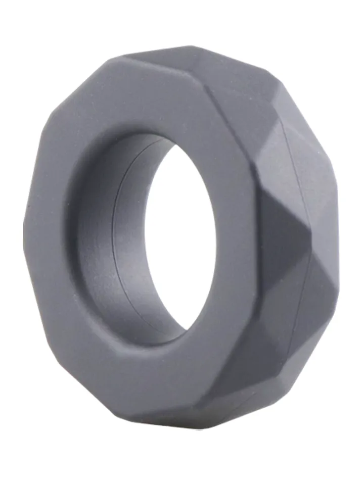 Deluxe Silicone Cock Ring Black - Cock ring 1 [full]