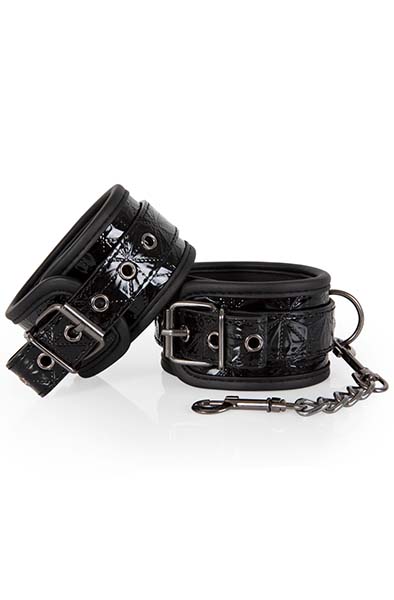 Diabolique Black Ankle Cuffs - Ankle cuffs 1