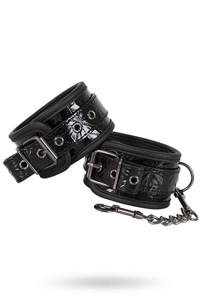 Diabolique Black Ankle Cuffs - Ankle cuffs 2