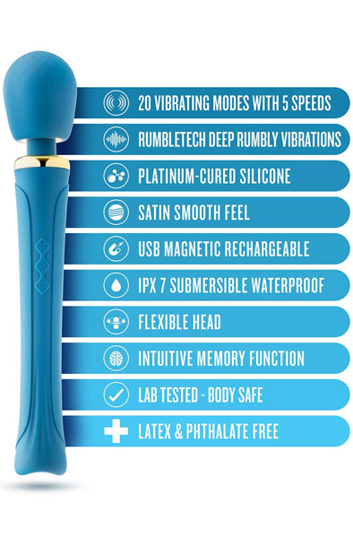 Dianna Powerful Massage Wand 31 cm - Magic wand / Massage wand 3