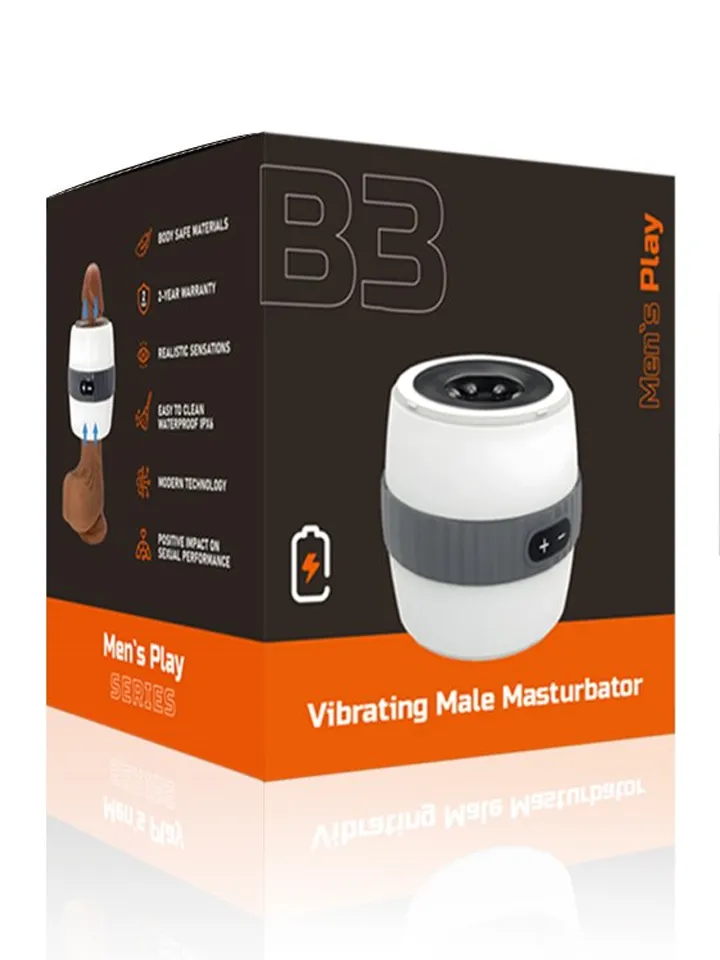 Discreet Male Masturbator With Vibrations - Vibrating masturbator 4 [full]