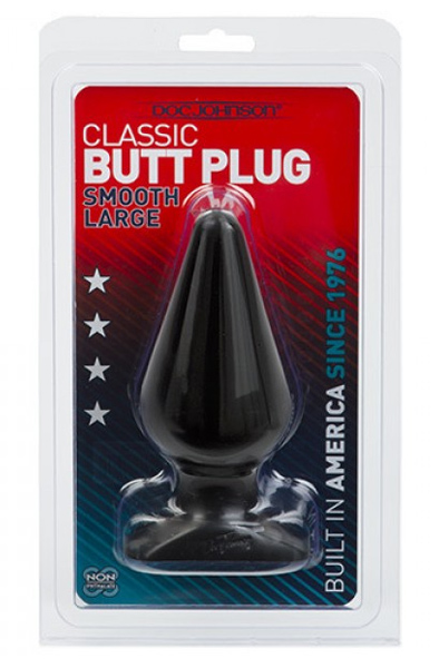 Doc Johnson Butt Plug Large Black - Anal plug 2