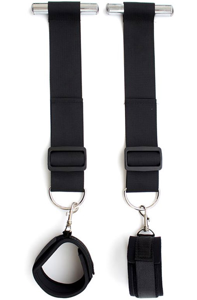 Door Swing Nylon Bind Neoprene Wrist Cuffs - Position master 1