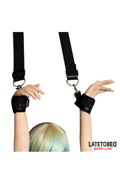 Door Swing Nylon Bind Neoprene Wrist Cuffs - Position master 2