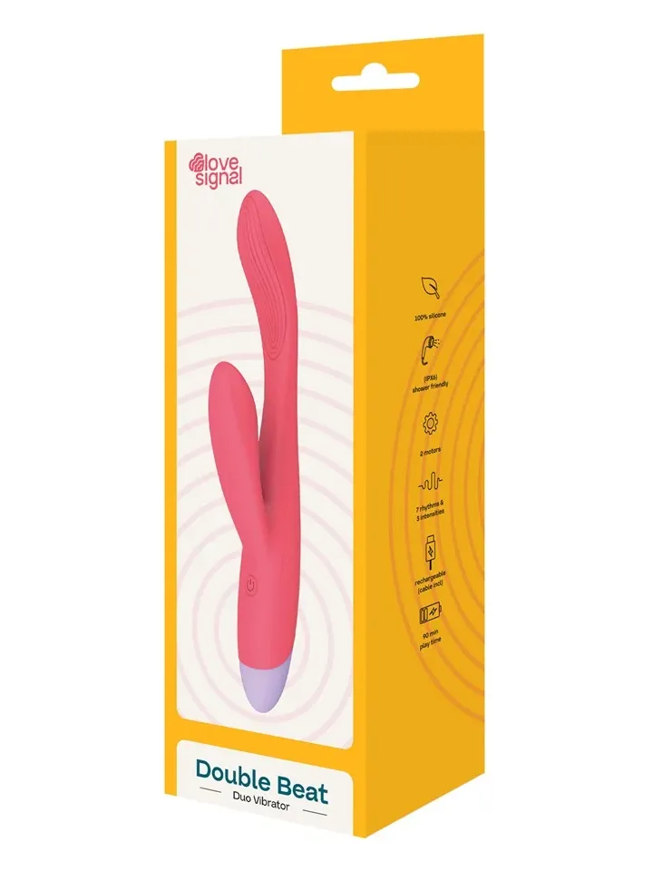 Double Beat Duo Vibrator - Rabbit vibrator 4 [full]