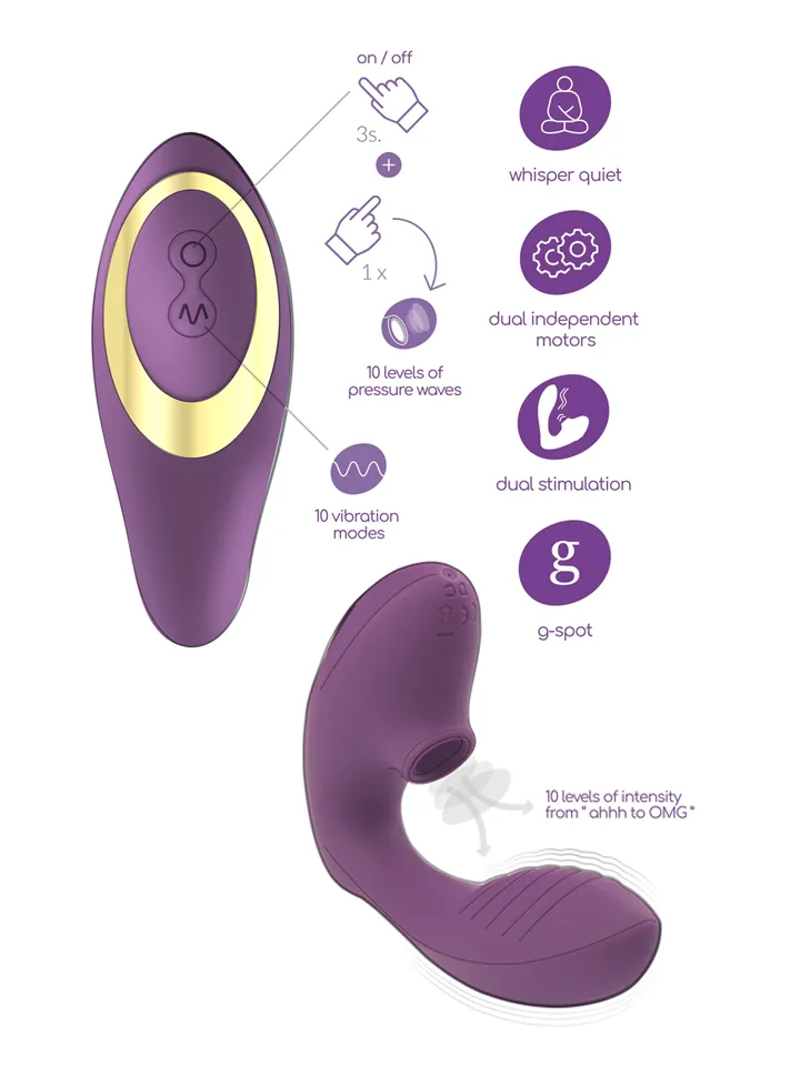 Double Orgasm Clitoral & G-spot Stimulator - Clitoral stimulator 2 [full]