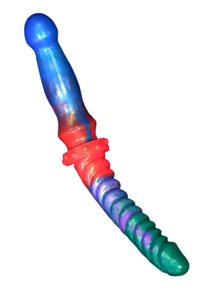 DoublePlayz Double Good Bluewy 35,5 cm - Dual dildo 1 [full]