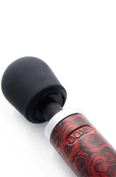 Doxy Die Cast Wand Massager Rose Pattern - Zauberstab/Massagestab 2