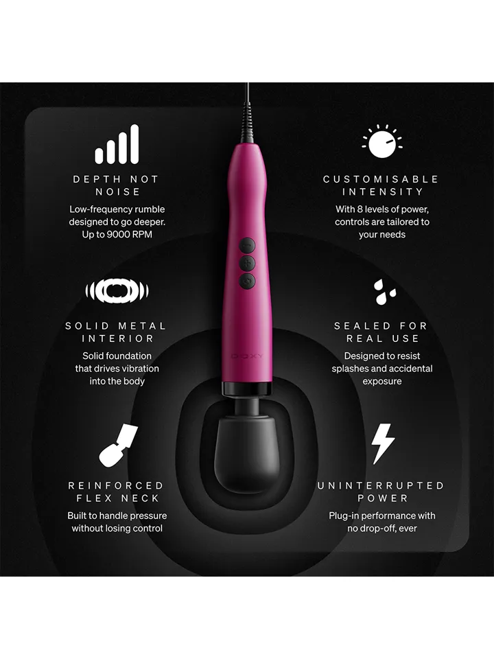 Doxy Original 2.0 Pink - Magic wand / Massage wand 2 [full]