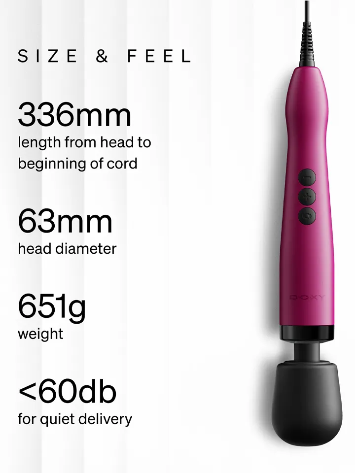 Doxy Original 2.0 Pink - Magic wand / Massage wand 3 [full]