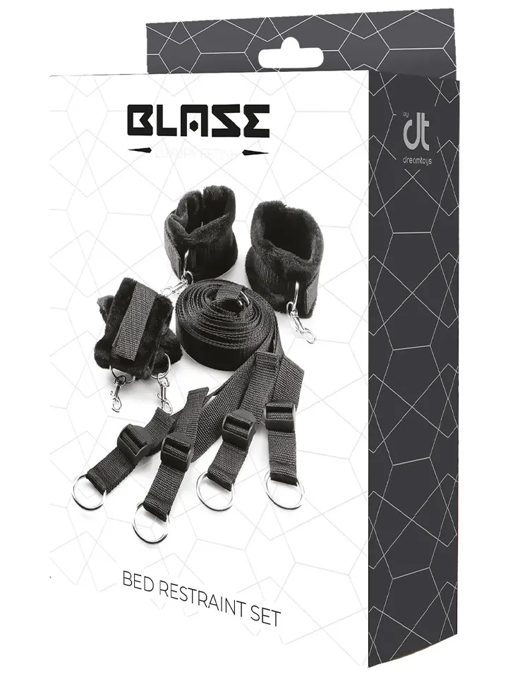 Dream Toys Blaze Bed Restraint Set - Wrist & ankle cuffs 4