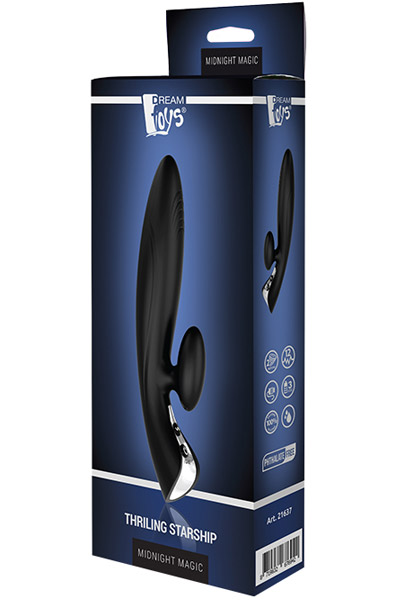 Dream Toys Midnight Magic Thrilling Starship - Rabbit-Vibrator 3