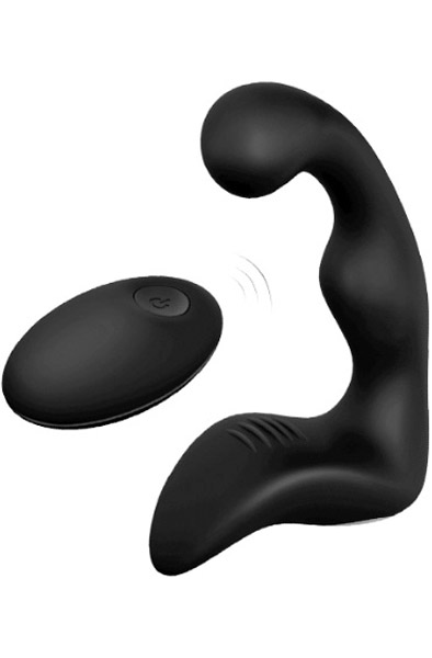 Dream Toys Remote Booty Pleaser Black - Remote Control Prostate Vibrator 1 [full]