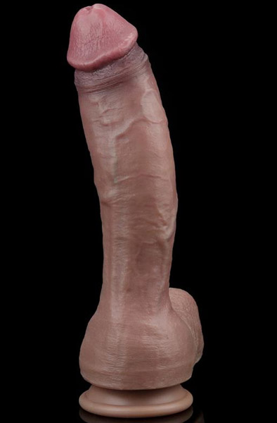 Dual-Layered Silicone Nature Cock 27,5 cm - XL Dildo 2