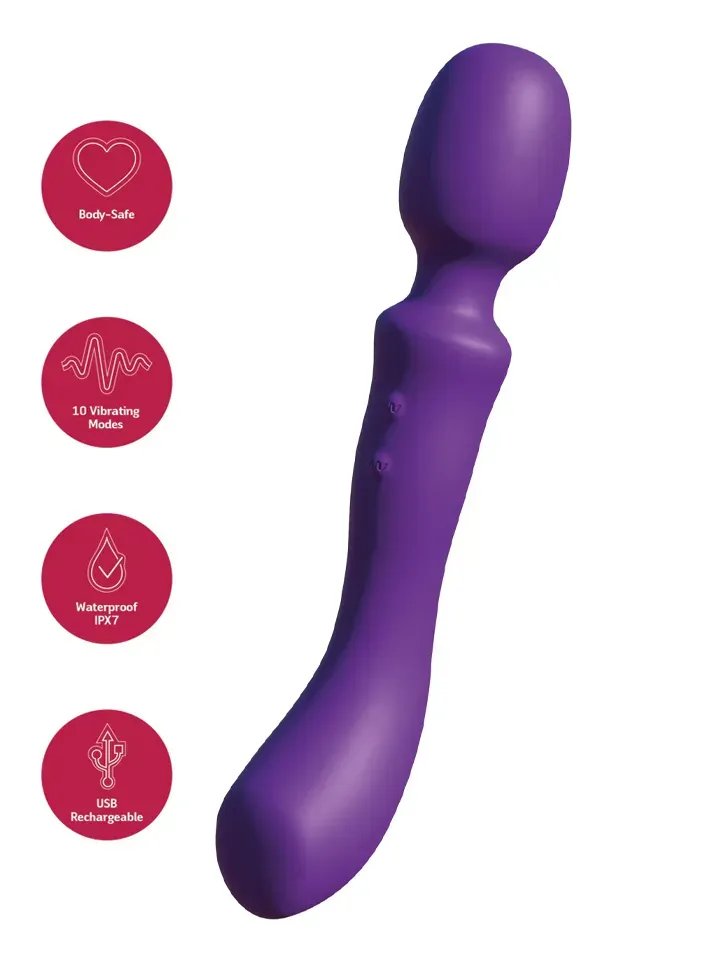 Dual-Sided Massaging Vibrating Wand - Magic wand / Massage wand 1 [full]