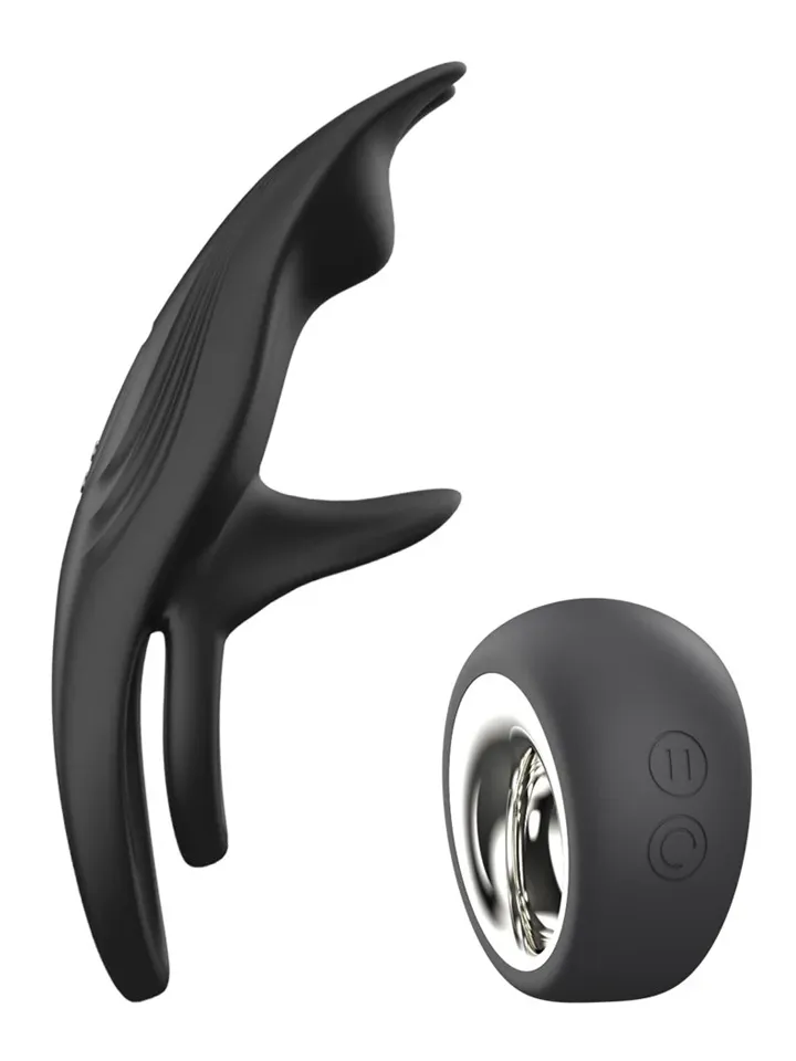 Duet Pulse C-ring With Remote - Vibrating cock ring 2 [full]