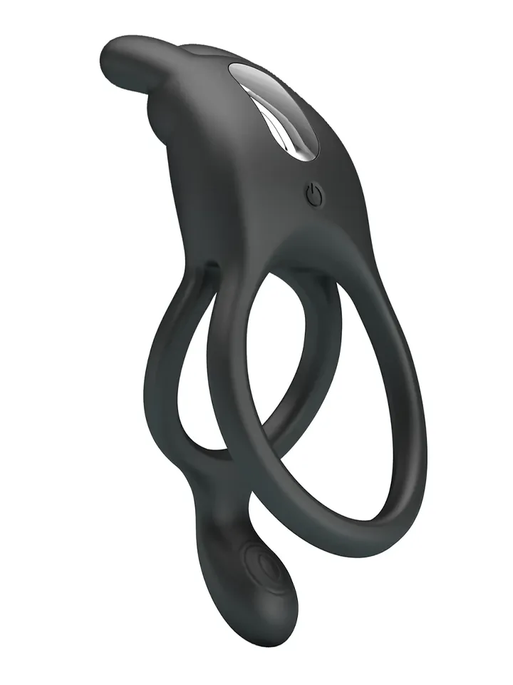 Dwayne Double Vibrating Rabbit Cock Ring - Rabbit cock ring 2 [full]
