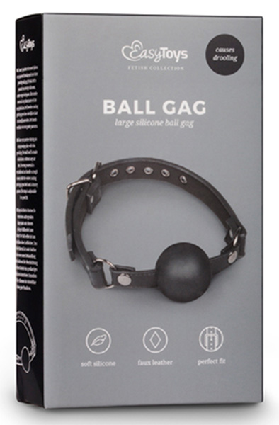 Easytoys Ball Gag With Large Silicone Ball - Knebelball 2