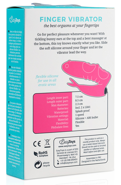 Easytoys Finger Vibrator Pink - Finger-Vibrator 3