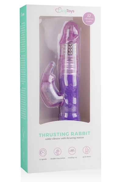 Easytoys Rabbit Vibrator Purple - 2