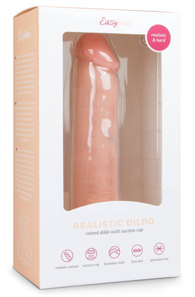 Easytoys Realistic Dildo Flesh 20,5 cm - Dildo 3