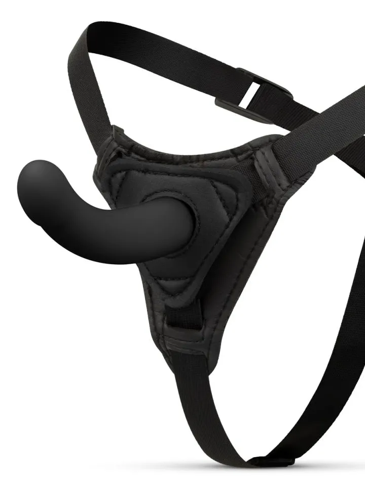 Easytoys Silicone Strap-On Smooth - Strap-on with harness 1 [full]