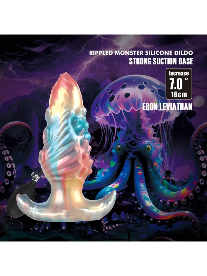 Ebon Leviathan Inflatable Monster Anal Plug 18 cm - Inflatable anal plug 3 [full]