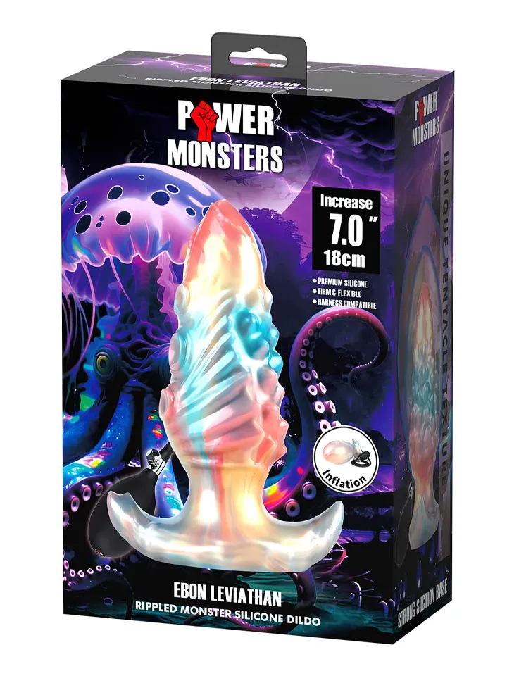 Ebon Leviathan Inflatable Monster Anal Plug 18 cm - Inflatable anal plug 5 [full]