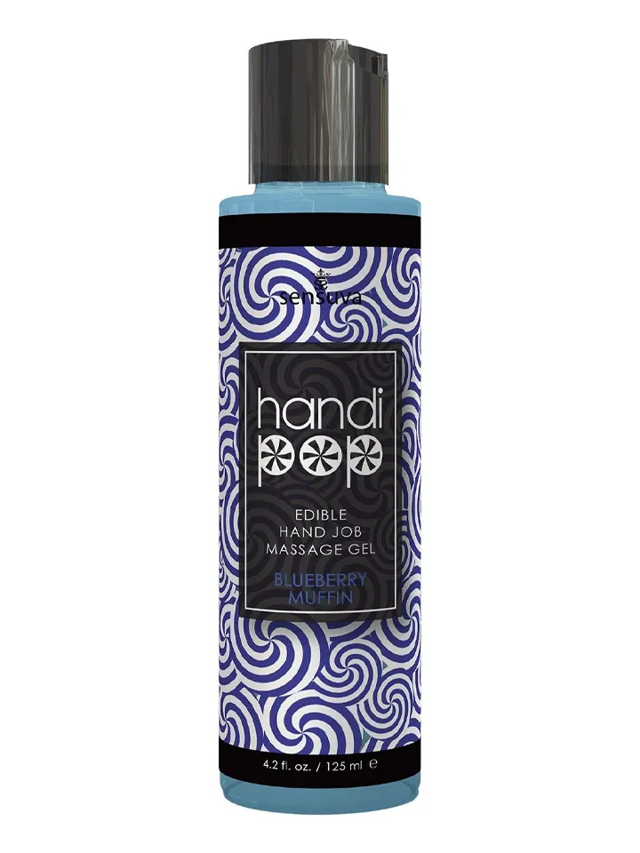 Edible Hand Job Massage Gel Blueberry Muffin 125 ml - Jerk off nicer 1 [full]