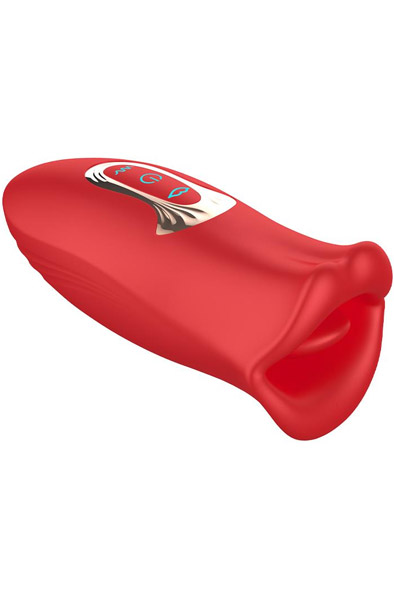 Ember Licking & Vibrating Mouth Shape Massager - Klitoris-Stimulator 3
