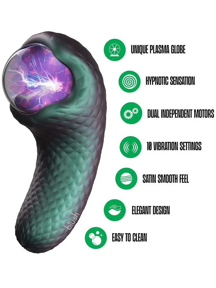 Enchanted Serpent Mystical Plasma Globe - Vibrator 2