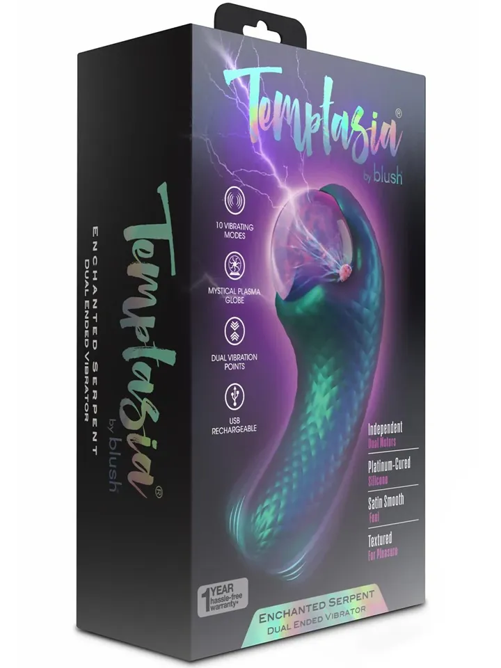 Enchanted Serpent Mystical Plasma Globe - Vibrator 4