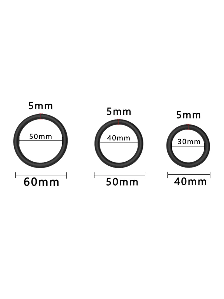 Erospace Erection Rings Set - Cock ring set 2 [full]