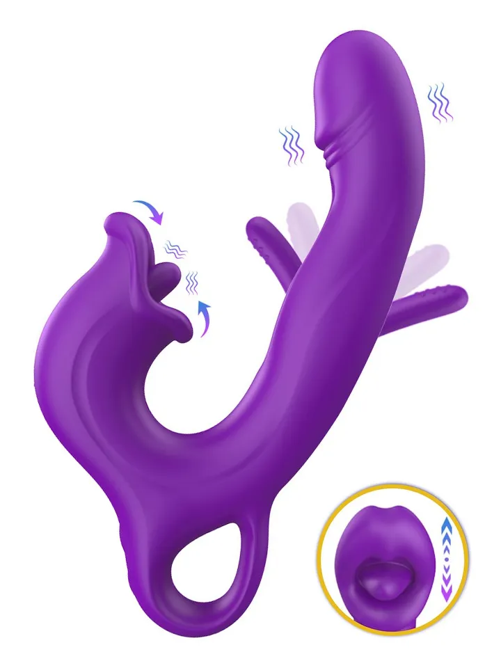 Erospace G-spot Vibrator With Clitoral Stimulation - Vibrator 3 [full]