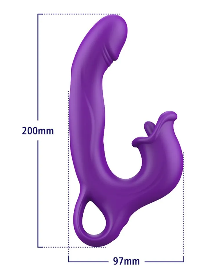 Erospace G-spot Vibrator With Clitoral Stimulation - Vibrator 6 [full]