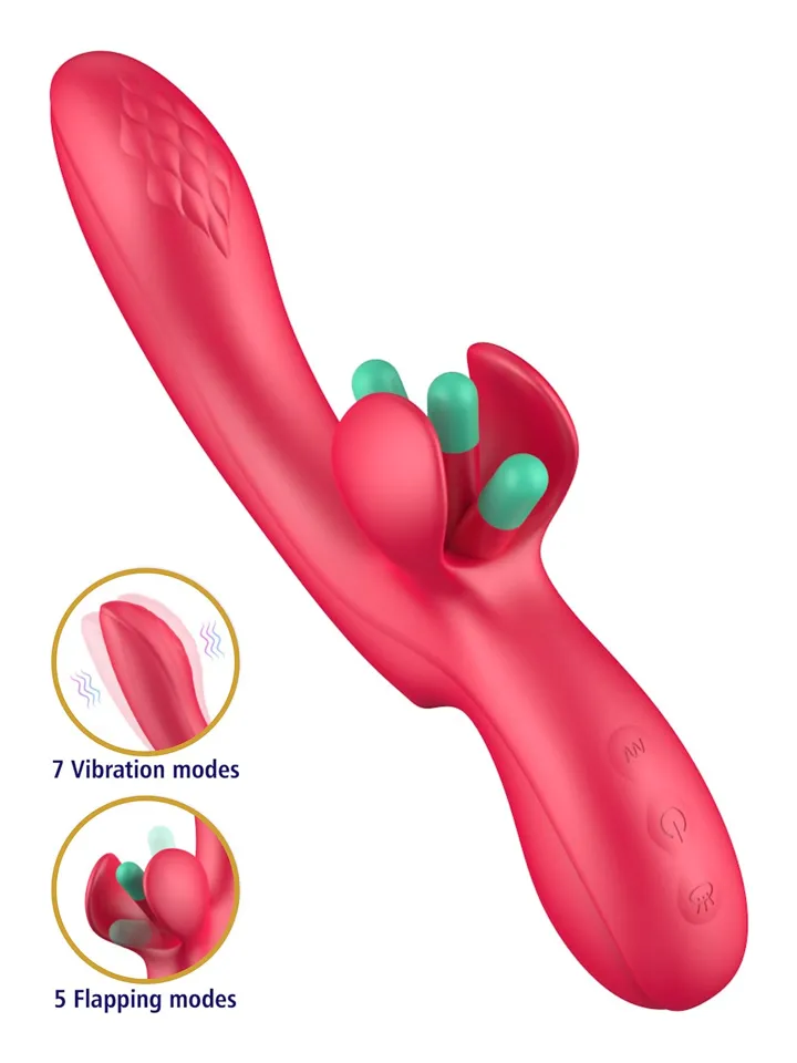 Erospace G-spot Vibrator With Moving Tongue - Rabbit vibrator 1 [full]