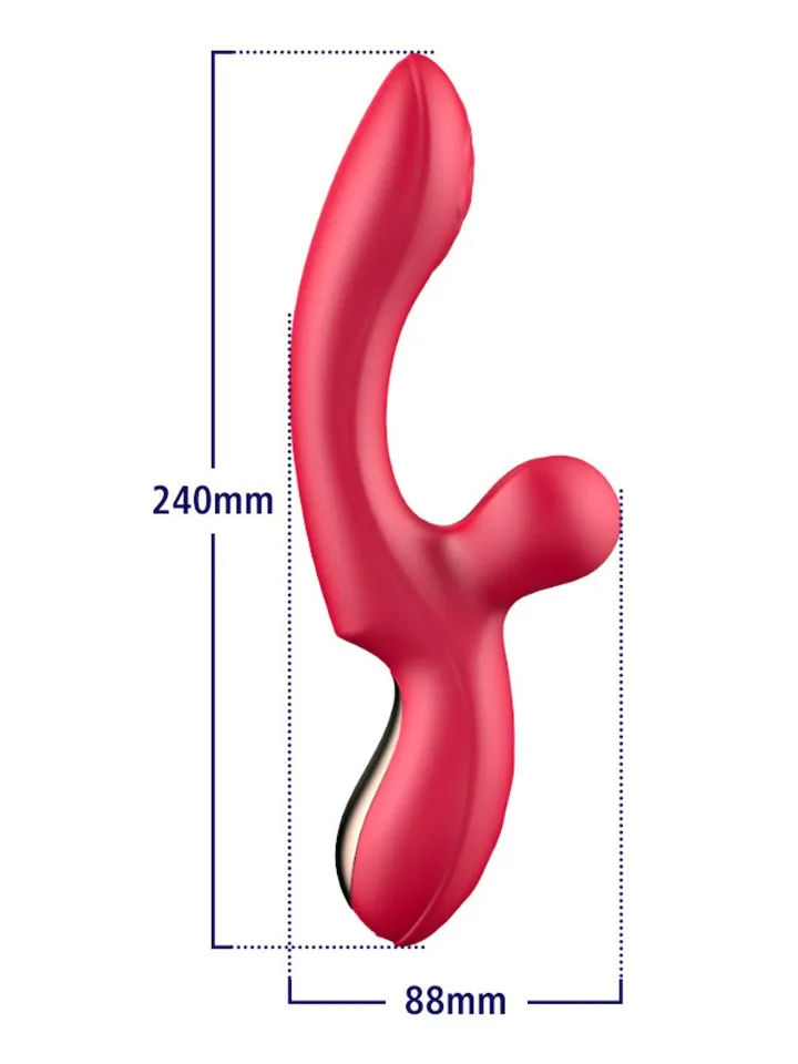 Erospace G-spot Vibrator With Moving Tongue - Rabbit vibrator 3 [full]