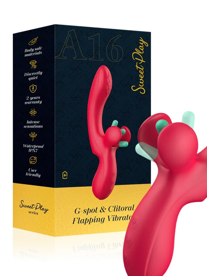 Erospace G-spot Vibrator With Moving Tongue - Rabbit vibrator 4 [full]
