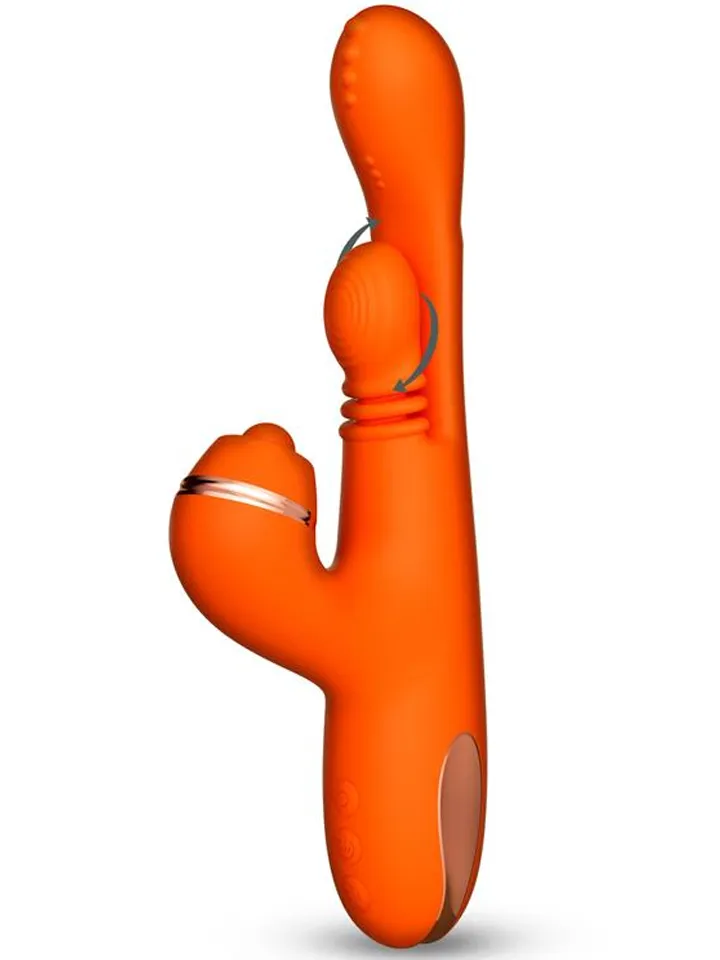 Ethan Vibrator 360º G-spot Massage With Multifunction - Rabbit vibrator with rotating tongue 4